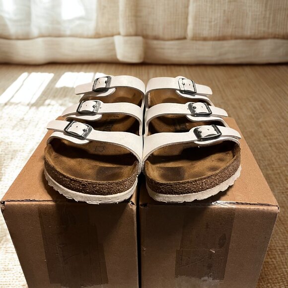 Birkenstock Shoes - White Birkenstock Florida